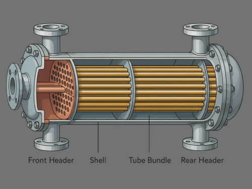 Shell Type Heat Exchanger